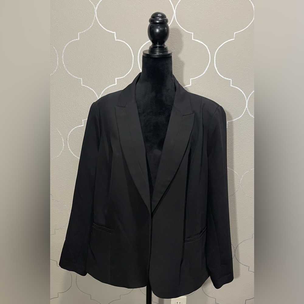 Worthington Black Blazer Sz 3X